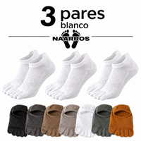 Calcetines con dedos separados transpirables - Pack 3