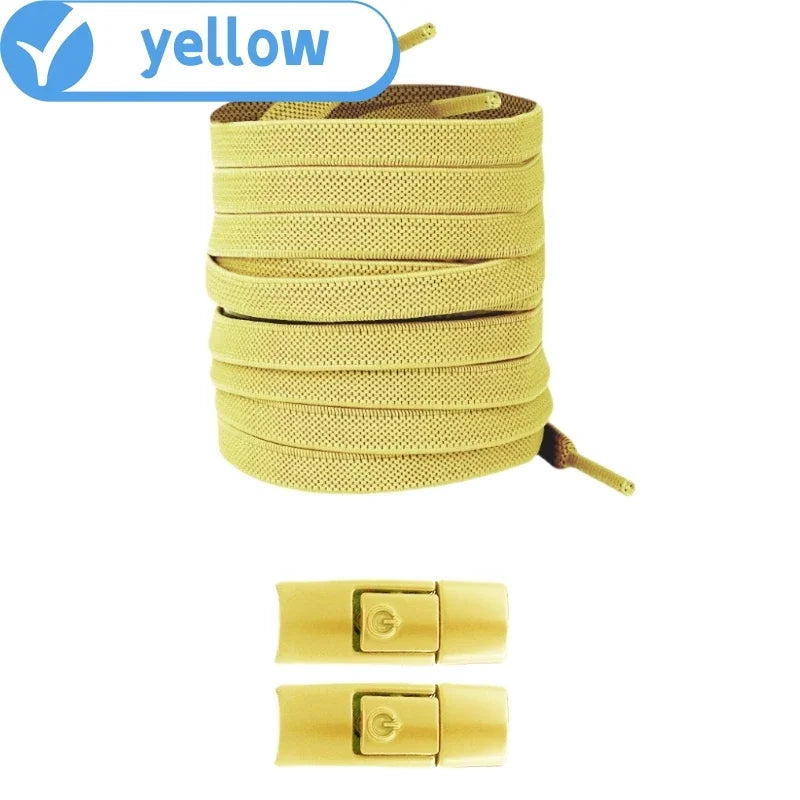 Cordones elásticos con cierre a presión