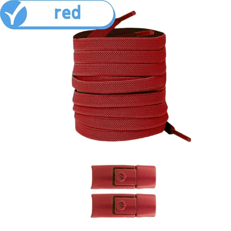 Cordones elásticos con cierre a presión