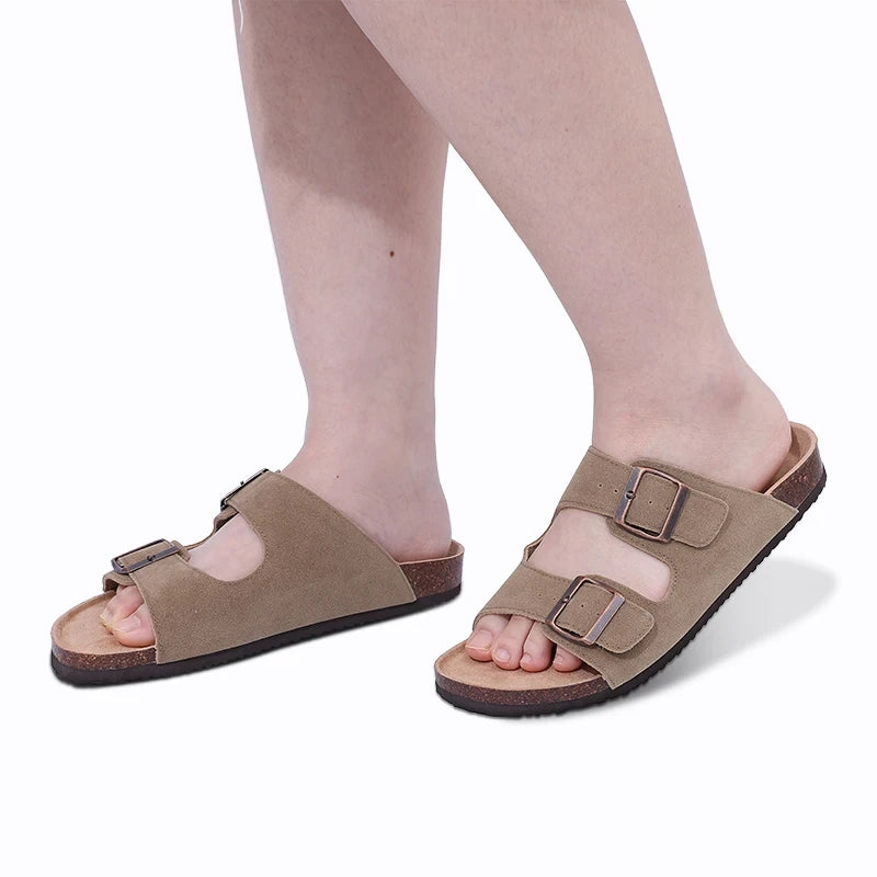 Patio – Los zuecos con soporte de arco para pies anchos.