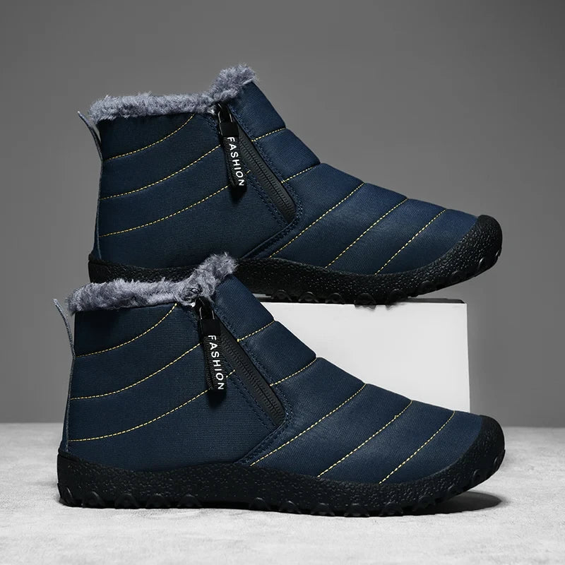 Ventisca - II - Las botas de invierno con cremallera para pies anchos