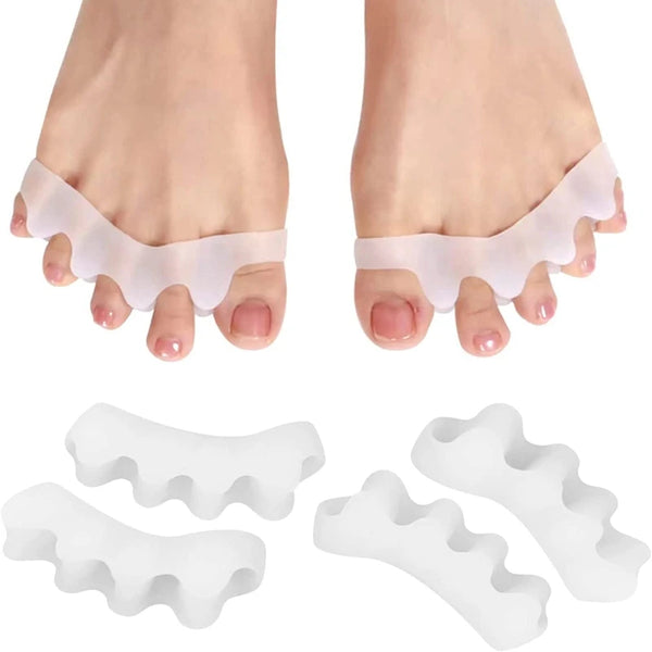 Separadores de dedos de silicona