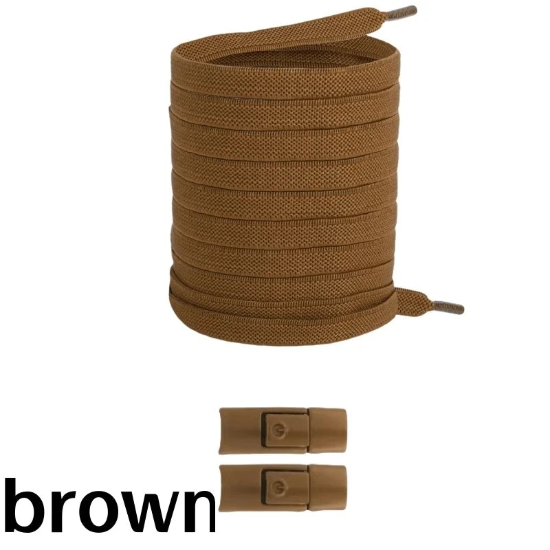Cordones elásticos con cierre a presión