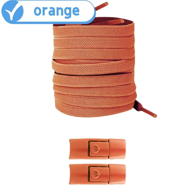 Cordones elásticos con cierre a presión