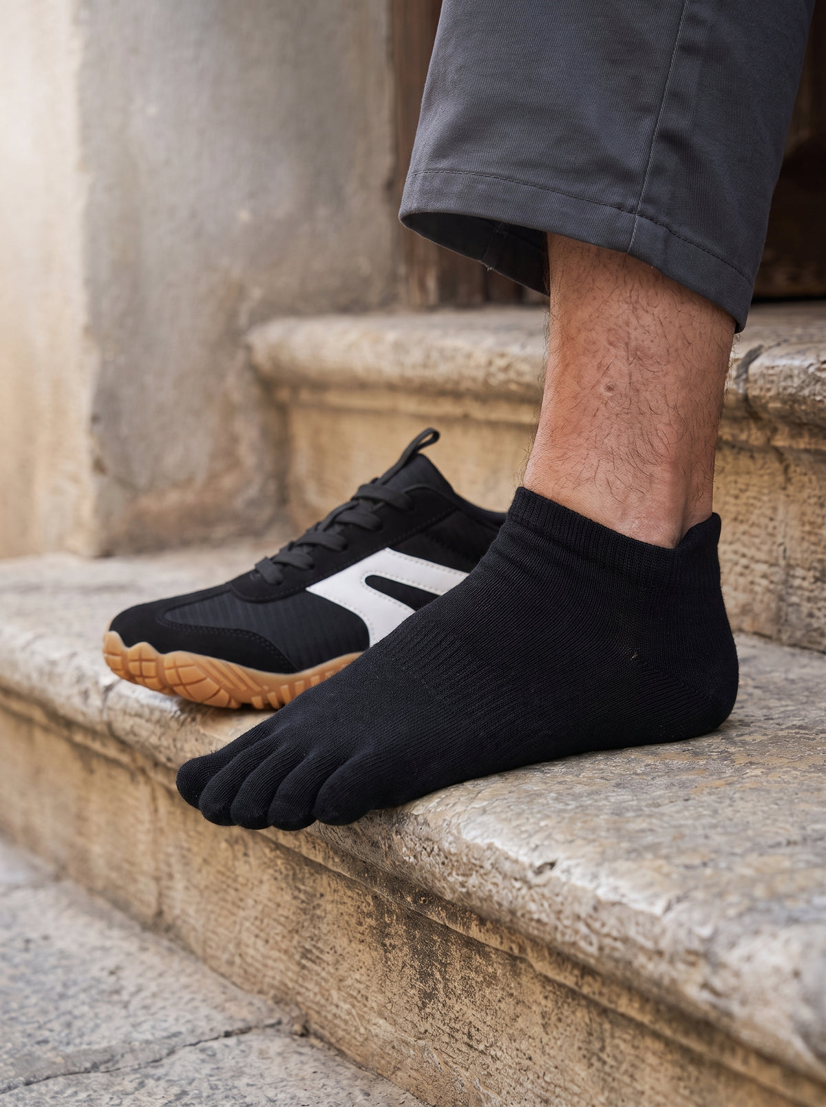 Calcetines de dedos · Pack 4 pares