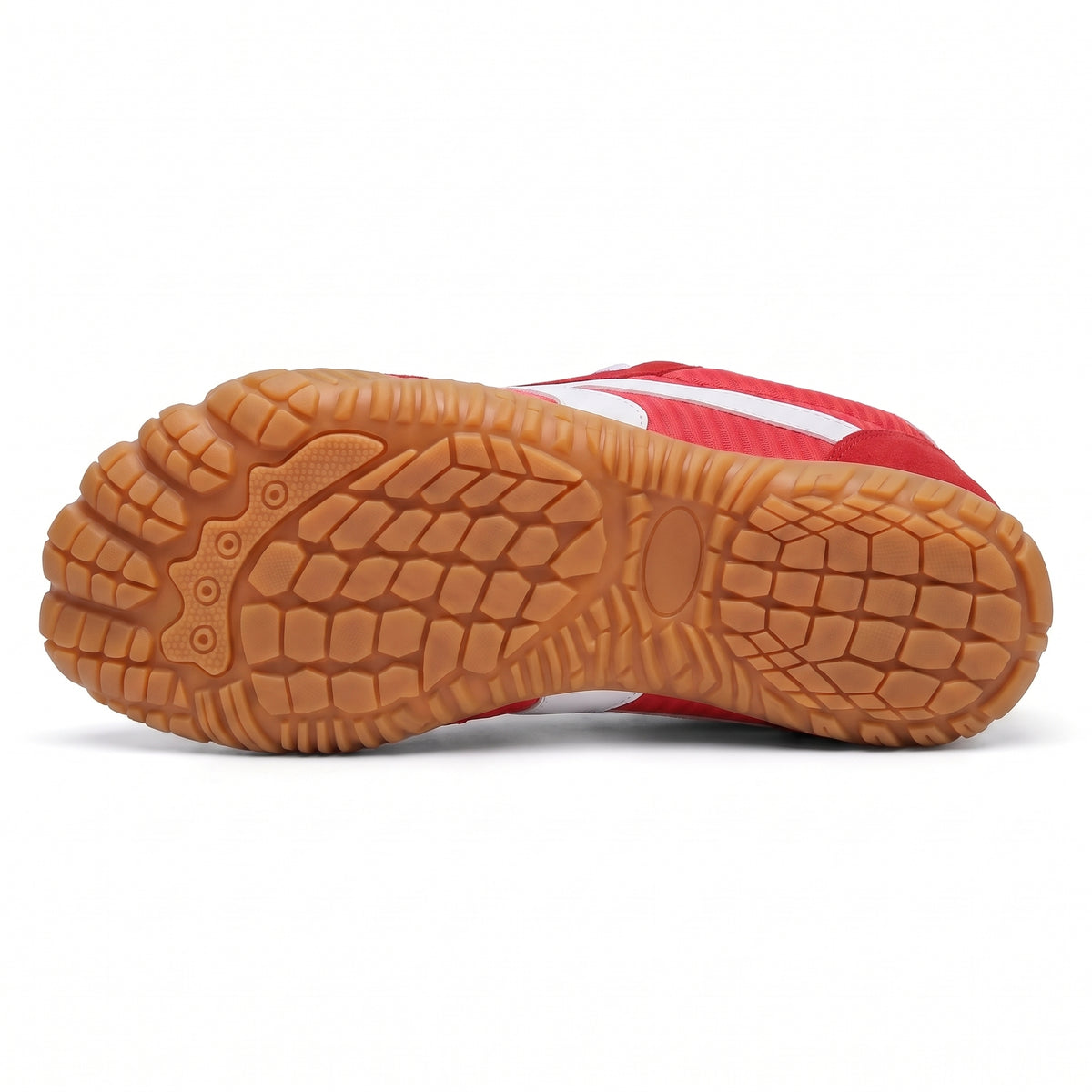 Rambla roja, zapatilla barefoot para pies anchos – vista de la suela