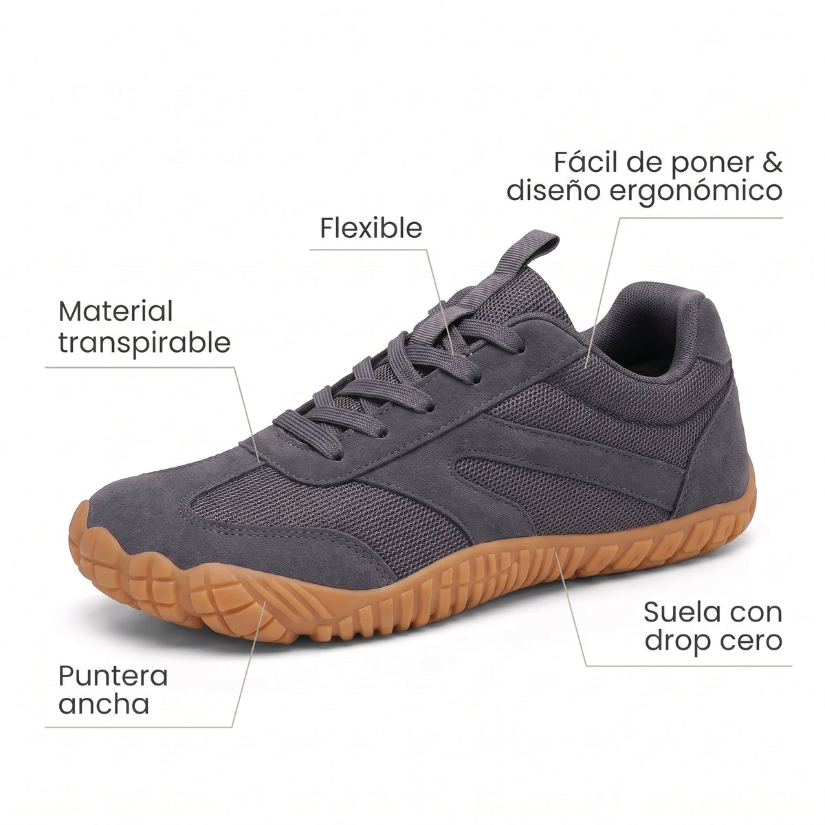 Rambla – Las zapatillas barefoot para pies anchos