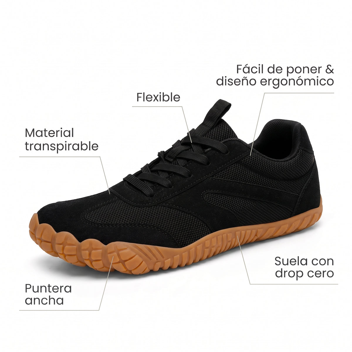 Rambla – Las zapatillas barefoot para pies anchos