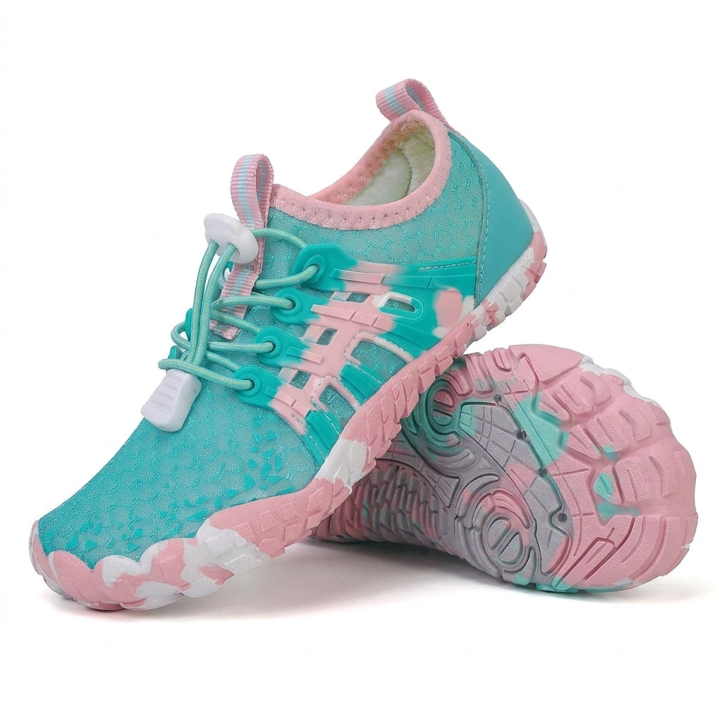 Ola Kids Azul/Rosa - par con suela