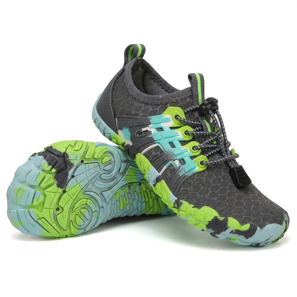 Ola Kids Gris oscuro - par con suela