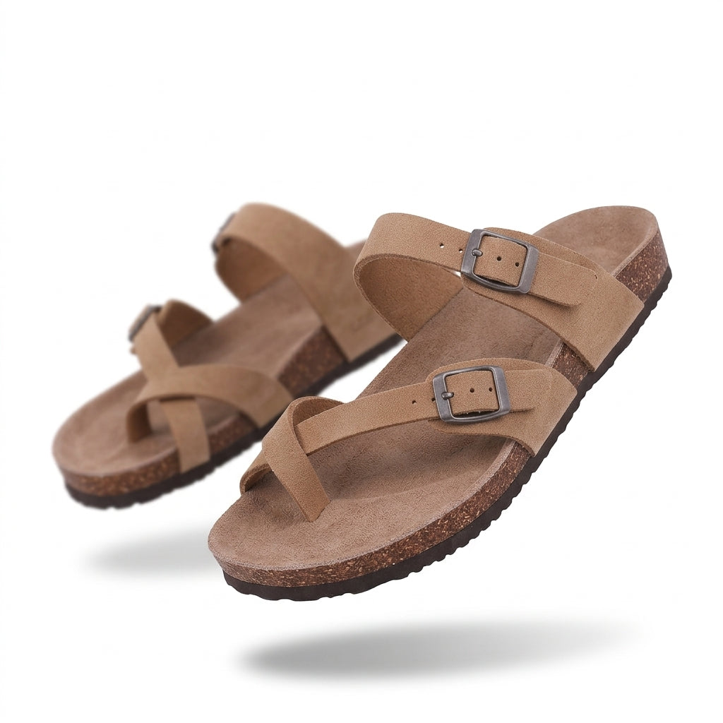 Patio Sandalia marrón - par